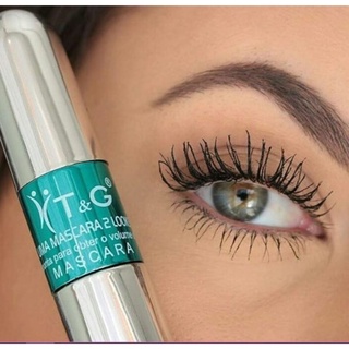 Máscara para cílios a prova d'água T&G Tango RÍMEL 4D cor preto volume PA-7204