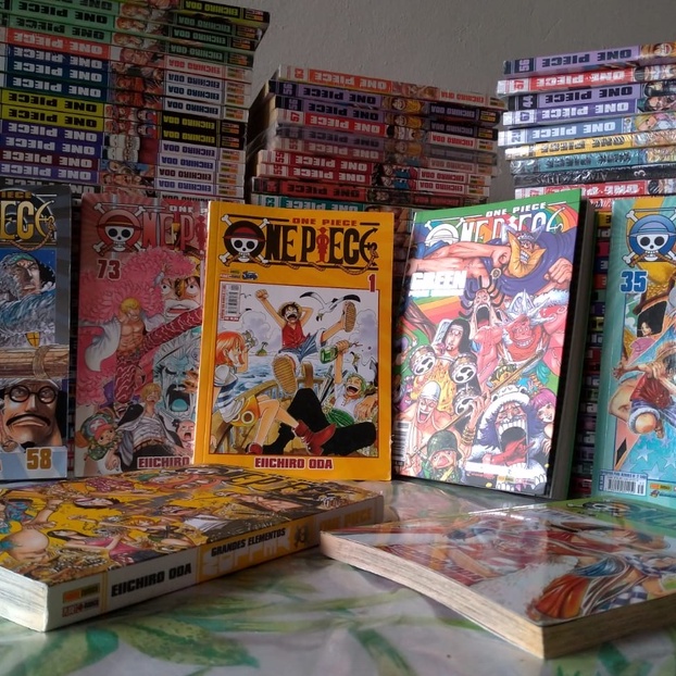 Álbum de Figurinhas One Piece PANINI (COMPLETO) - Escorrega o Preço