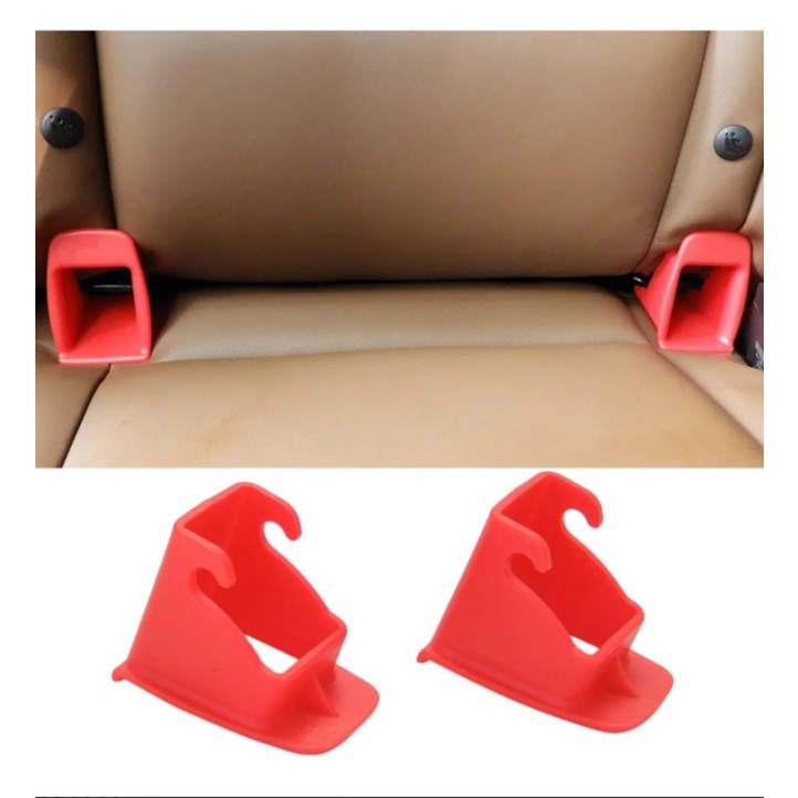 Guia Sistema Isofix Acabamento Cinto Cadeirinha Bebe Guias Banco Traseiro Acessório