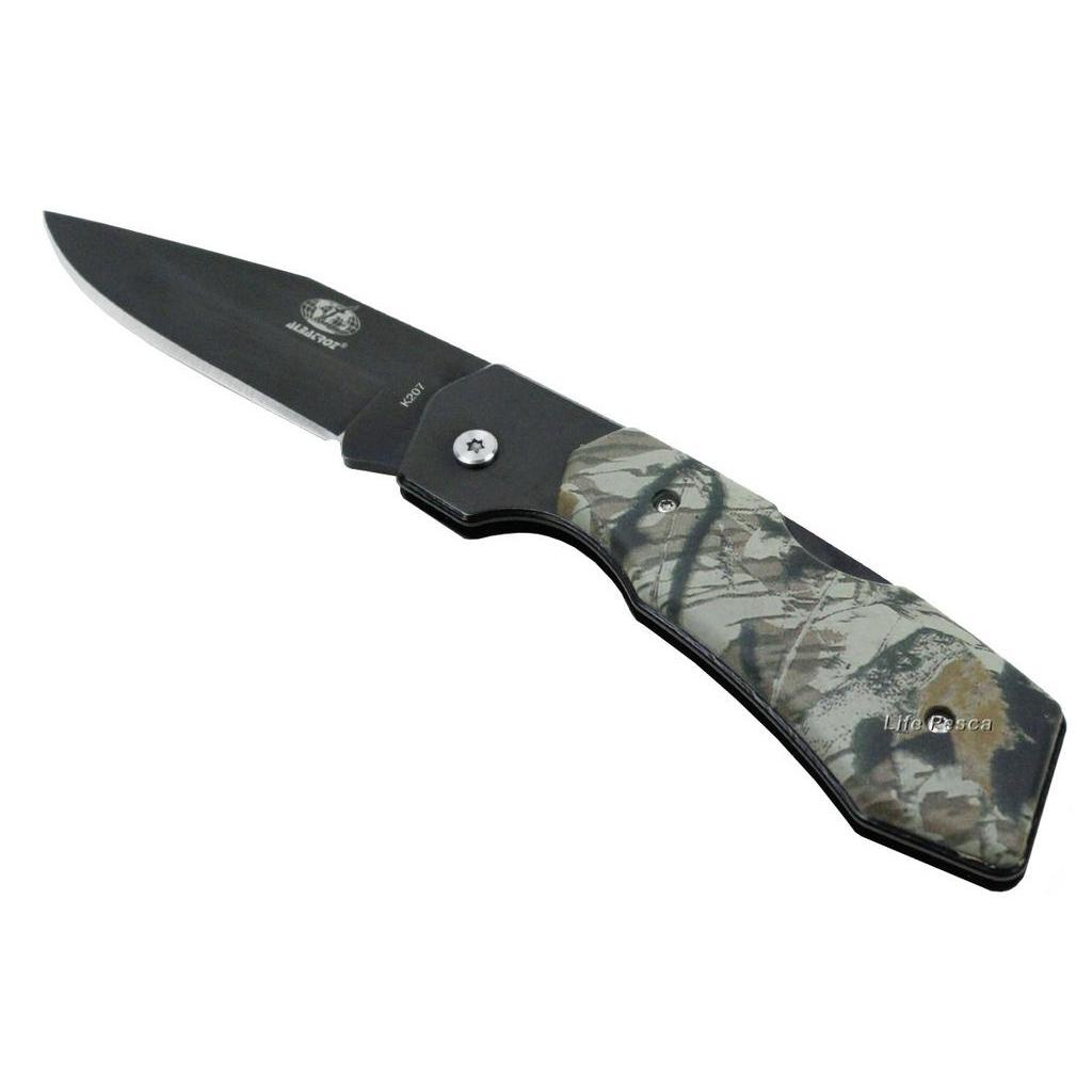 Canivete Albatroz Fishing (20,4cm) Aço Inox K207 - Com Bainha