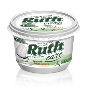 Sabão em Pasta Coco Ruth - 500G em Oferta na Shopee