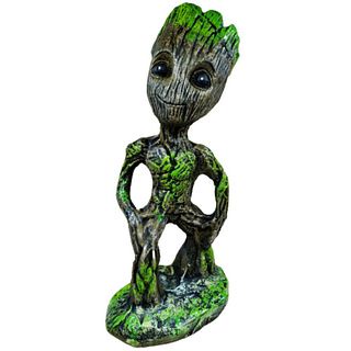 Enfeite Vaso Porta Treco Decoração P Aquário Groot Boneco