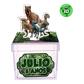 Kit 30 Dinossauros [tubete , Caixinha] 15 Cada
