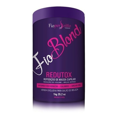 Btox Matizador Fio Blond Exclusivo Cabelo loiro grisalhos pretos