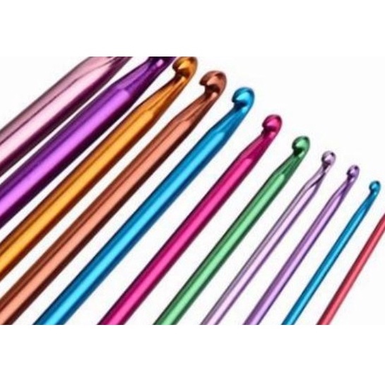 Agulha de Crochê Tunisiana 1 unidade PROMOÇÃO!! (M&L)