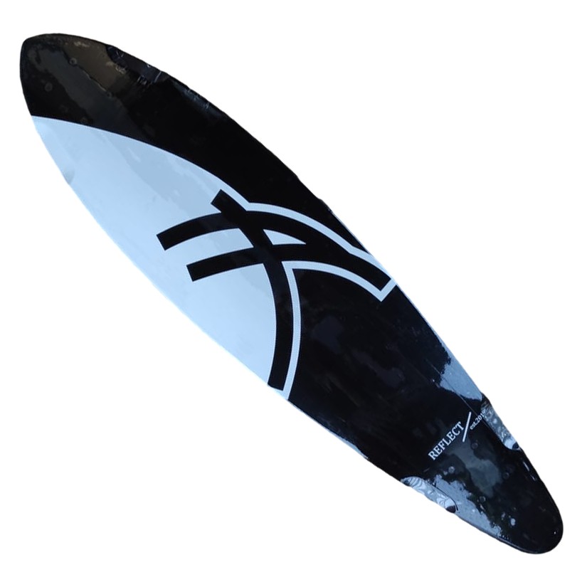 Shape Reflect Pintail 34.5 Black - Skate Longboard Maple Melhor preço com Nota Fiscal