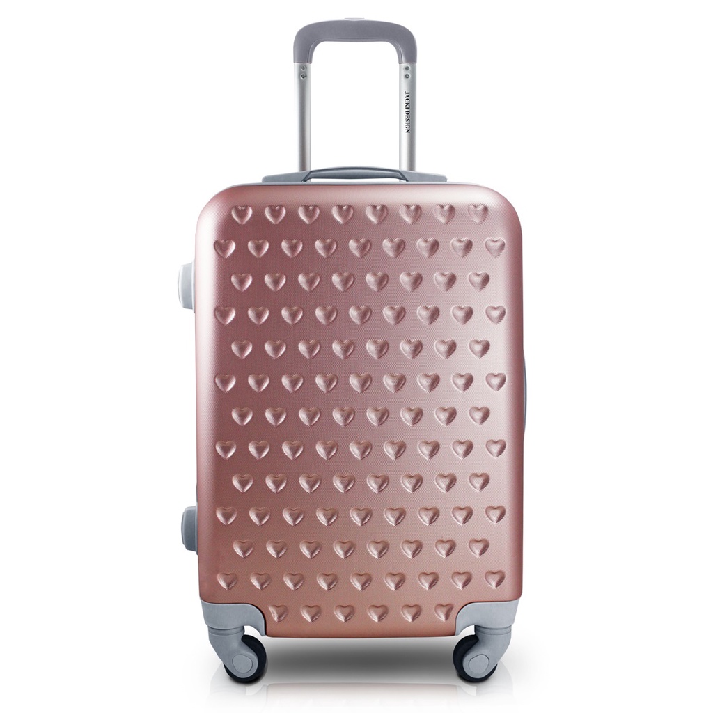Mala de Bordo Viagem Trava de segurança Love Corações Jacki Design Viagem Rose