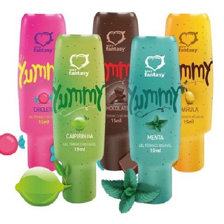 YUMMY Gel Lubrificante Térmico Beijável Sexo Oral - SEXY SHOP