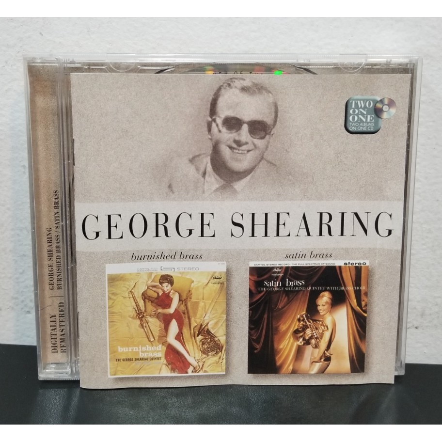 Cd George Shearing Burnished Brass Satin Brass Jazz Importado