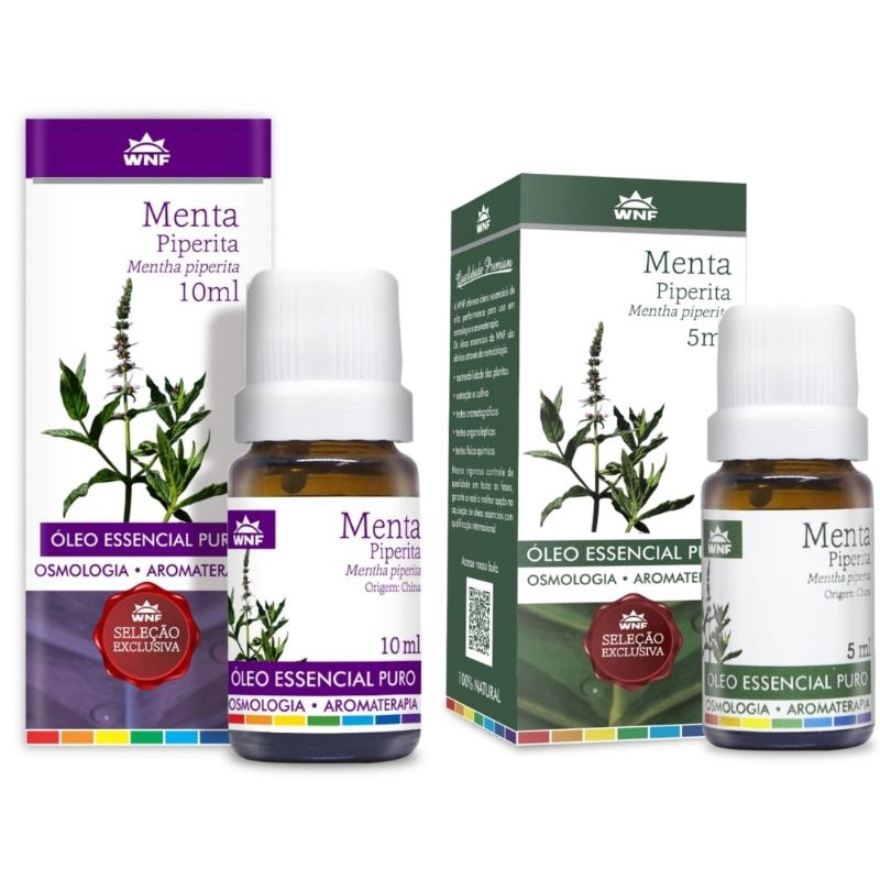 Óleo Essencial MENTA PIPERITA Mentha piperita Osmologia Aromaterapia - WNF