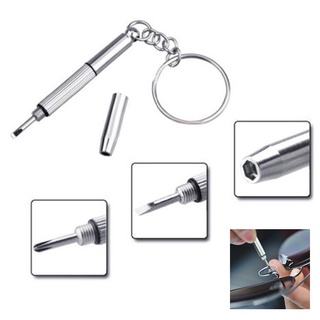 1pcs Óculos Mini Chave De Fenda Multifuncional Portátil/Ferramenta Para Celular E Relógio Pequeno Três Em one