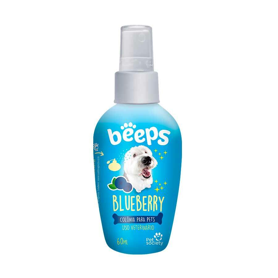 Colônia para Cães e Gatos Beeps Blueberry 60ml em Oferta na Shopee