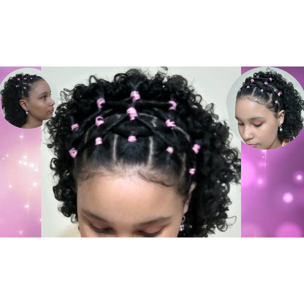 Liguinha De Cabelo Penteados | Shopee Brasil