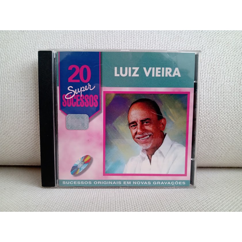 Cd Luiz Vieira 20 Super Sucessos Original Excelente Zerado