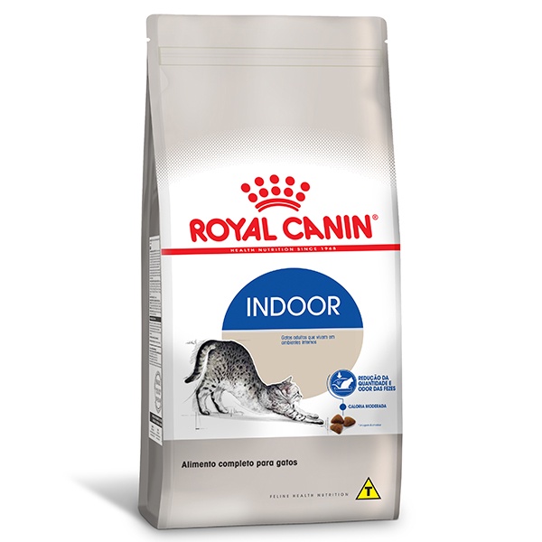 Ração Royal Canin Indoor para Gatos Adultos - 1,5Kg - Pets