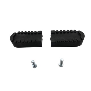 Borracha Estribo Pedaleira Xtz 125 Crosser 150 Lander 250 Ténéré 250 PAR + Parafusos