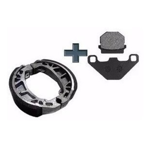 Kit Pastilha + Lona Patin Freio  Burgman 125 Todas em Oferta na Shopee