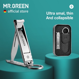 MR.GREEN Cortador De Unha Ultrafino Dobrável Portátil/Tesoura/Ferramenta De Manicure Em Aço Inoxidável em Oferta na Shopee