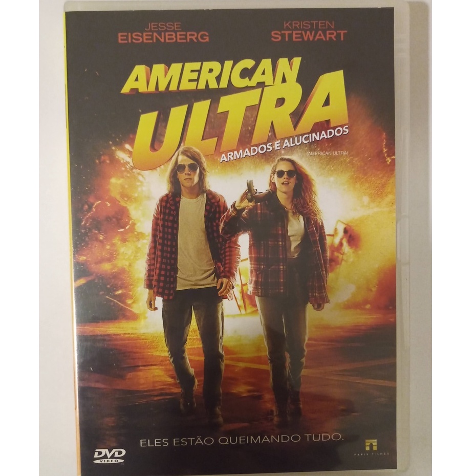 American ultra armados e alucinados - dvd Jesse Eisenberg - Kristen Stewart