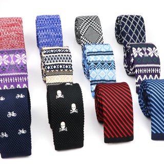 ZONFAZ Gravata de Malha Masculina Skinny 5,5cm, Listras Estreitas, para Casamento e Casual em Oferta na Shopee