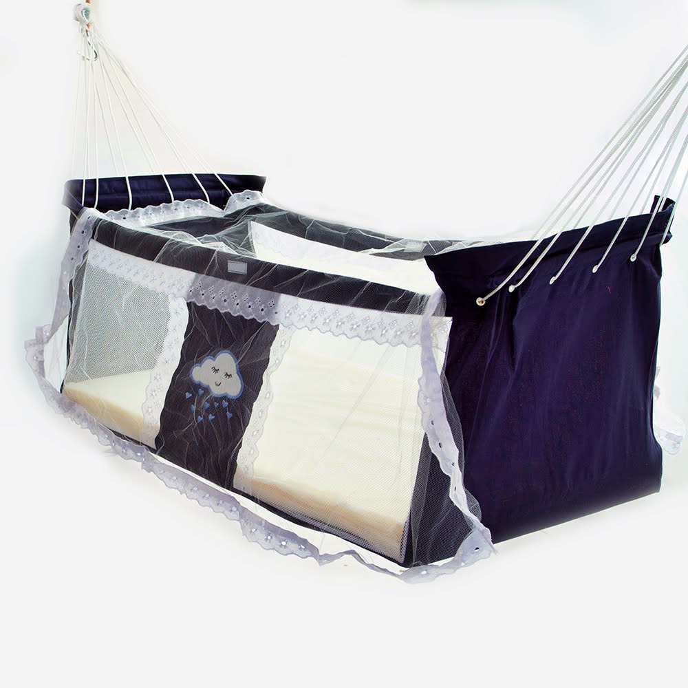 Rede Berço Bebe Com Mosquiteiro Acolchoado Portátil - Promoção