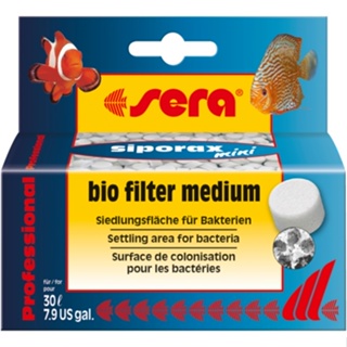 Sera Siporax Mini Cerâmica 35g Mídia Biológica Trata Até 40 Litros Para Aquários Filtragem Agua Doce Marinho em Oferta na Shopee