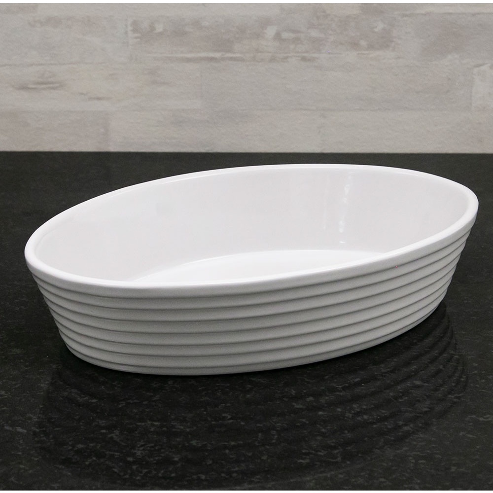 Assadeira Ceramica Oval Gourmet Jomafe Branco PORTUGUESA  - Forno, Freezer, Microondas - EXTREMA QUALIDADE em Oferta na Shopee