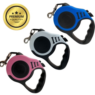 Guia Retrátil Pet Coleira 5 metros - Até 20kg. em Oferta na Shopee