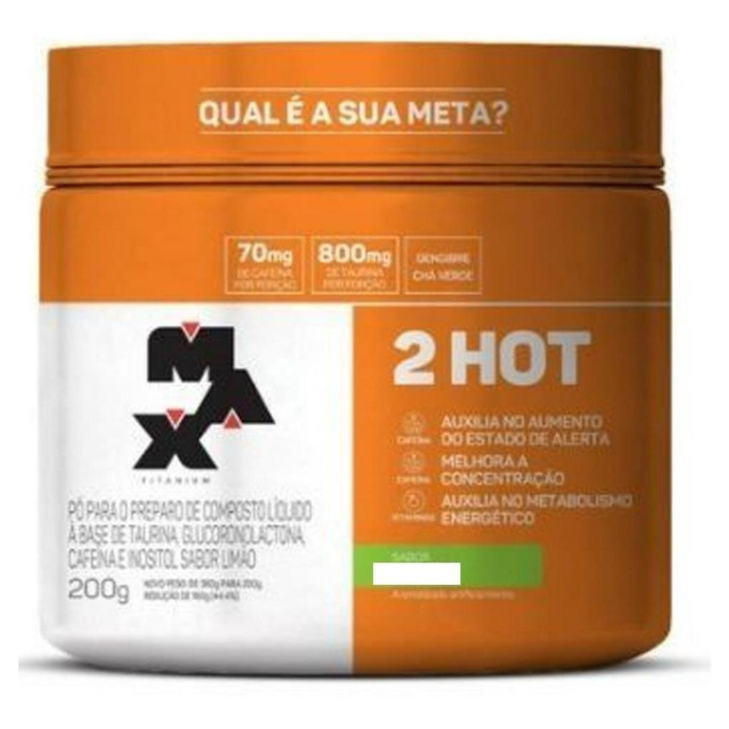 Queimador De Gordura Ultimate 2hot - 200g - Max Titanium Bom