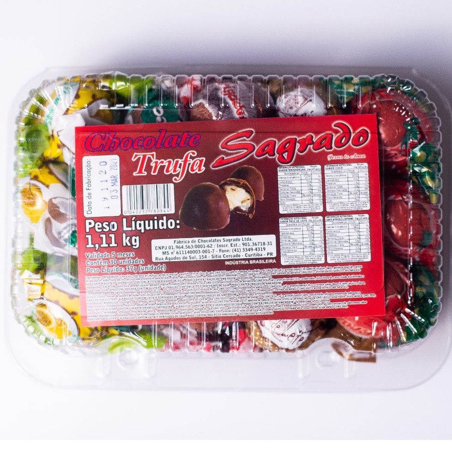 Chocolate Trufas Para Revenda -Trufas Super Recheadas - Válidade 5 meses em Oferta na Shopee