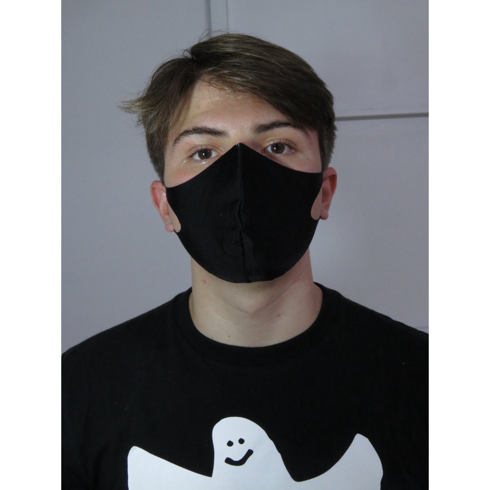 12 Mascara Ninja de Proteção Respiratória em Tecido Lavavel M2