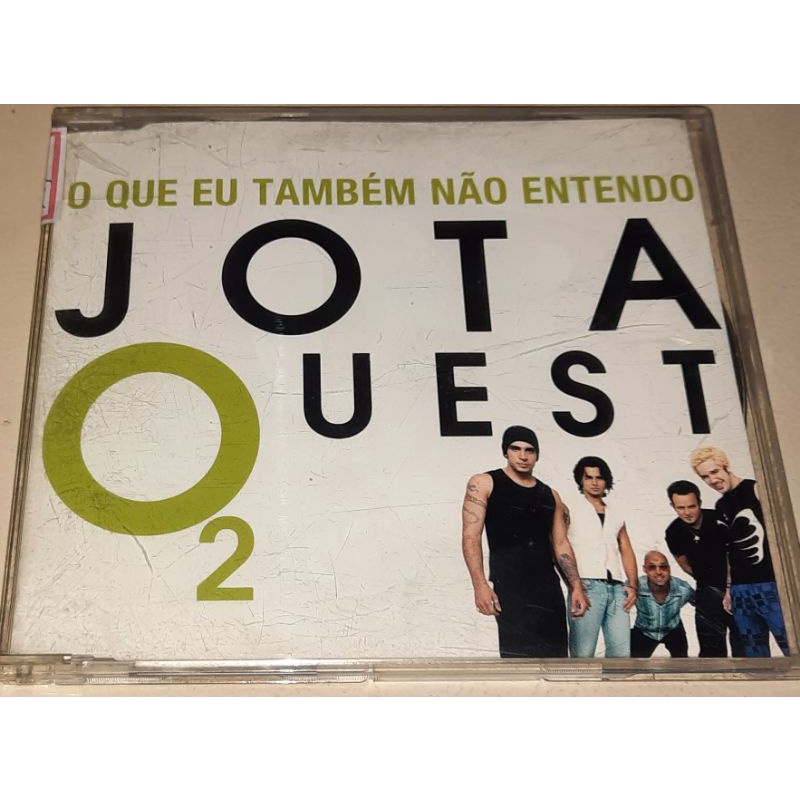 CD Single Jota Quest o que eu também não entendo original 1041