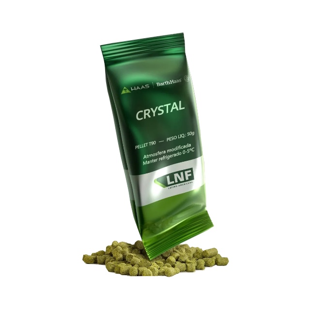 Lúpulo CRYSTAL - pct 50gr - Barth Haas