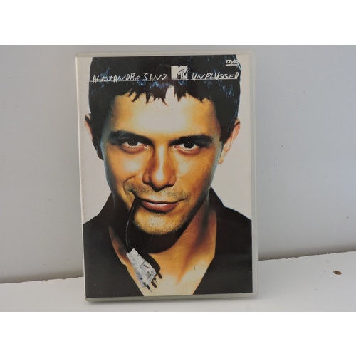 Dvd Alejandro Sanz  Unplugged Usado Bom Estado