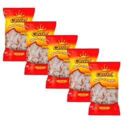 Kit com 5 Biscoitos de Polvilho Salgado 200g - Cassini