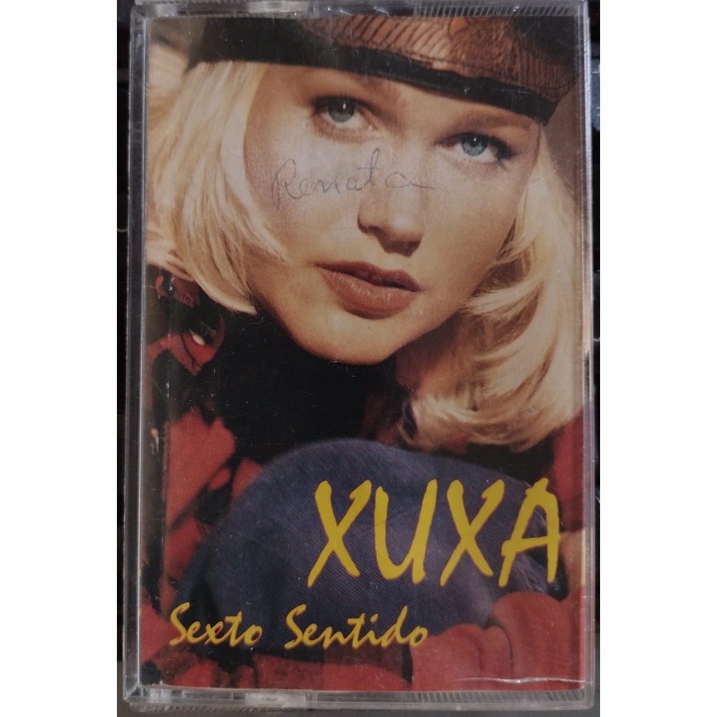Fita Cassete K7 Xuxa Sexto Sentido 1994 Com Bônus