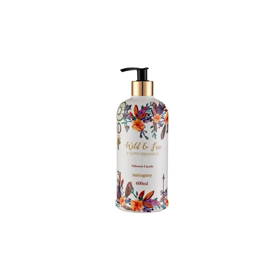 Mahogany Sab Liq Wild e Free 600ml - Beauty