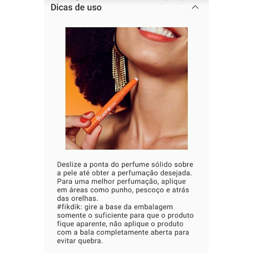 Perfume Sólido Humor On Line 800mg Natura | Shopee Brasil