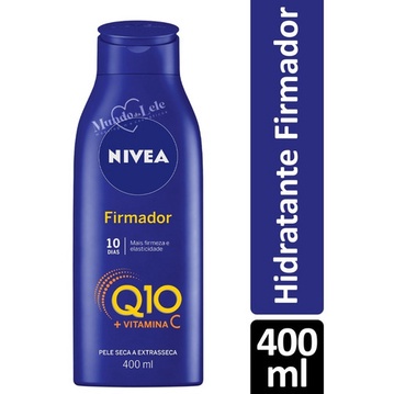 Creme Corporal Nivea Firmador Q10 Pele Seca A Extrasseca 400ml em Oferta na Shopee