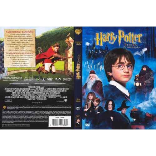 DVD Original Harry Potter e a Pedra Filosofal "Edição DVD Simples" (Daniel Radcliffe,  Rupert Grint e  Emma Watson)