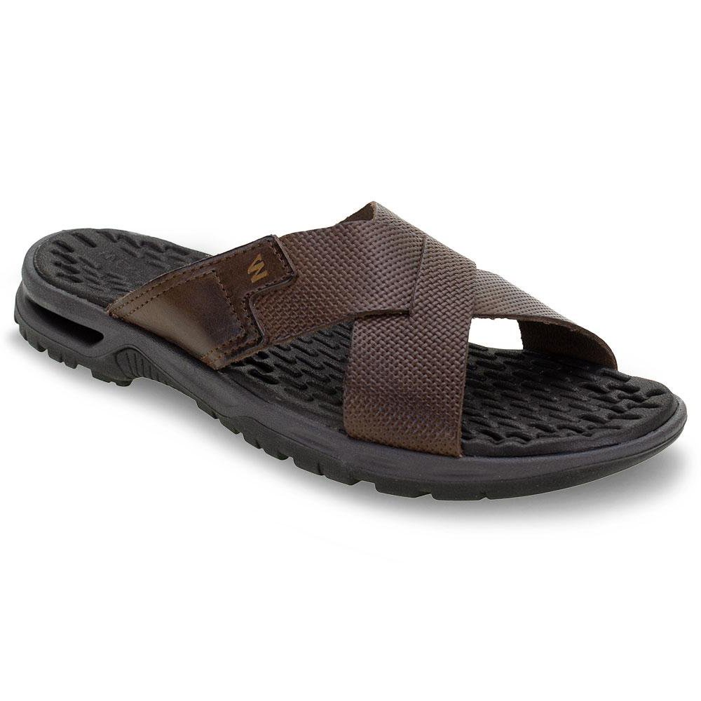 Chinelo de couro store masculino west coast