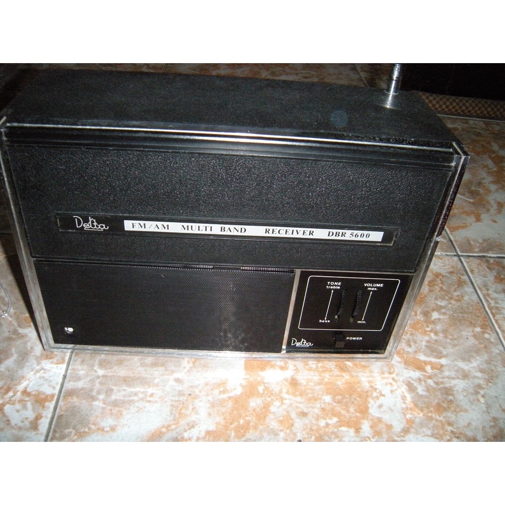 Antigo Radio Delta Dbr-5600-conservado-funcionando