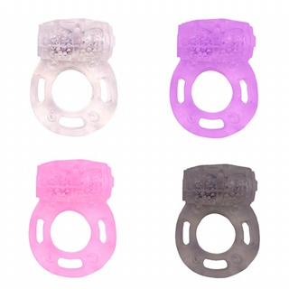 Anel Peniano com Vibrador Superior - Prazer em Dupla - Super Flexível em Oferta na Shopee