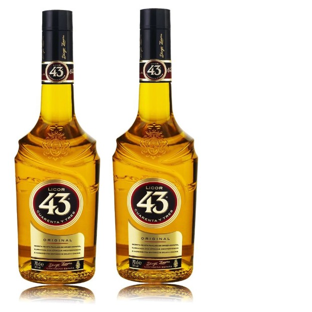 Kit Licor 43 Diego Zamora 700ml 2 unidades