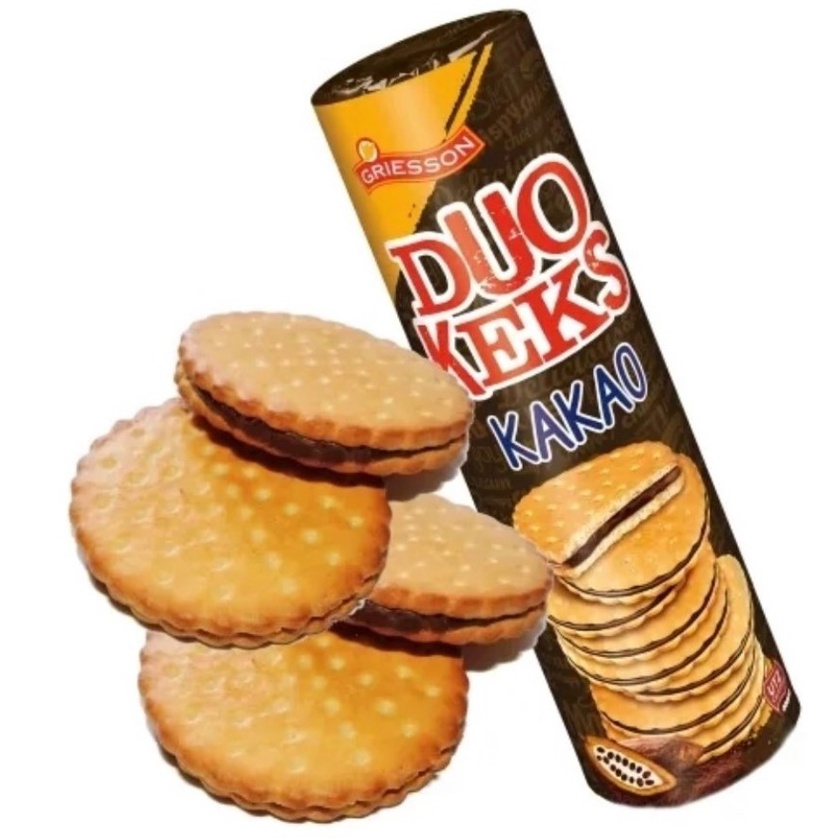 Duo Keks Kakao Bolacha Recheada - 500g | Shopee Brasil