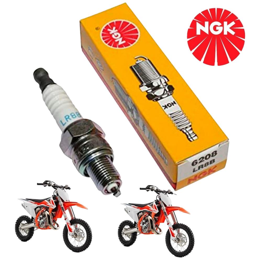 Vela De Ignicao NGK Lr8b Ktm 65 Sx 65xc 50sx Mini Moto em Oferta na Shopee