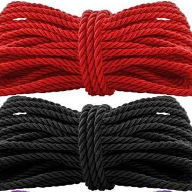 Kit 2 Cordas Shibari Bdsm Para Restringir Movimentos