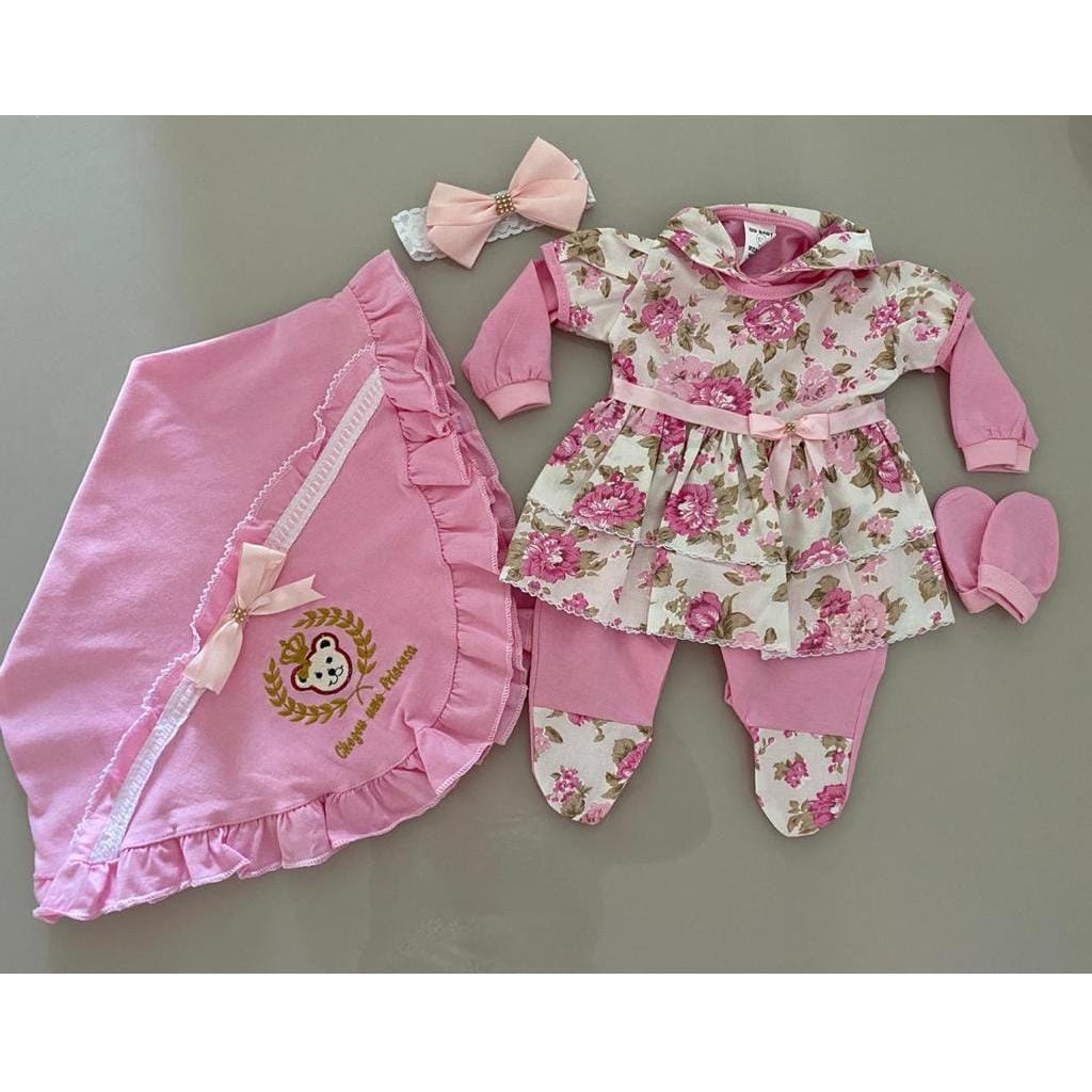 saída de maternidade feminina para bebê em Oferta na Shopee