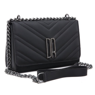 Bolsa Feminina Transversal De Ombro Pequena De Lado Alça De Corrente Lançamento Oferta