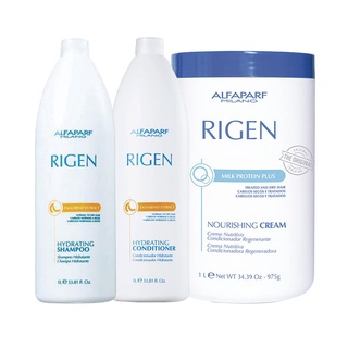 Kit Alfaparf Rigen Hydrating-Sh 1000ml+Cond 1000ml+Másc 500g